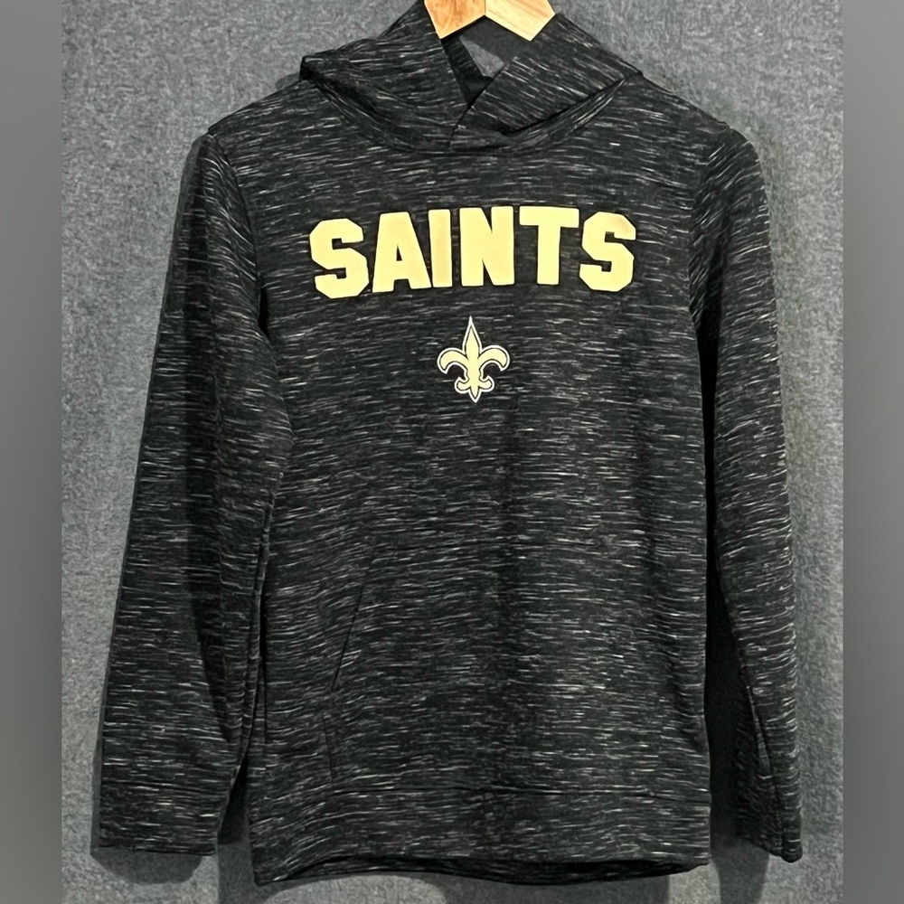 NFL Team Apparel New Orleans Saint Youth Hoodie Large (10/12)